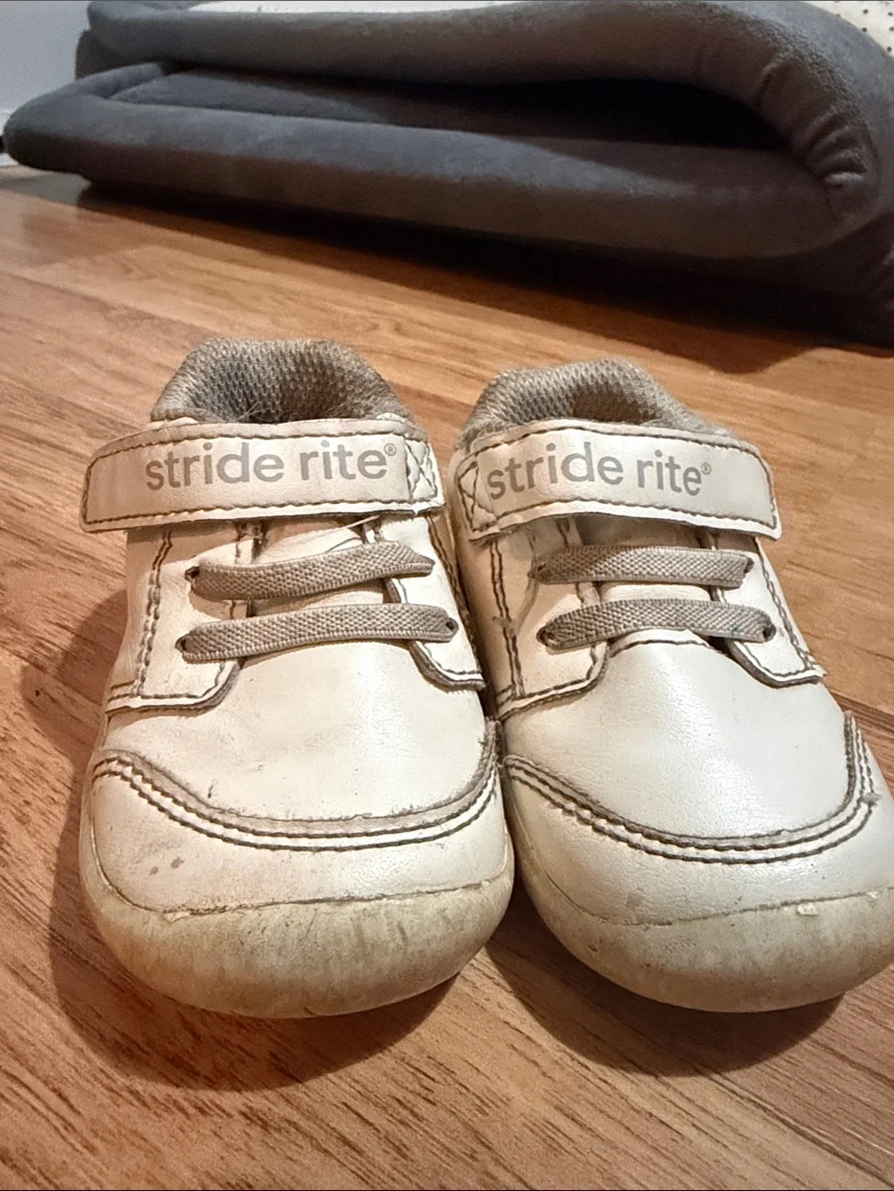 Kids White Leather Sneakers - Comfortable Everyday Shoes